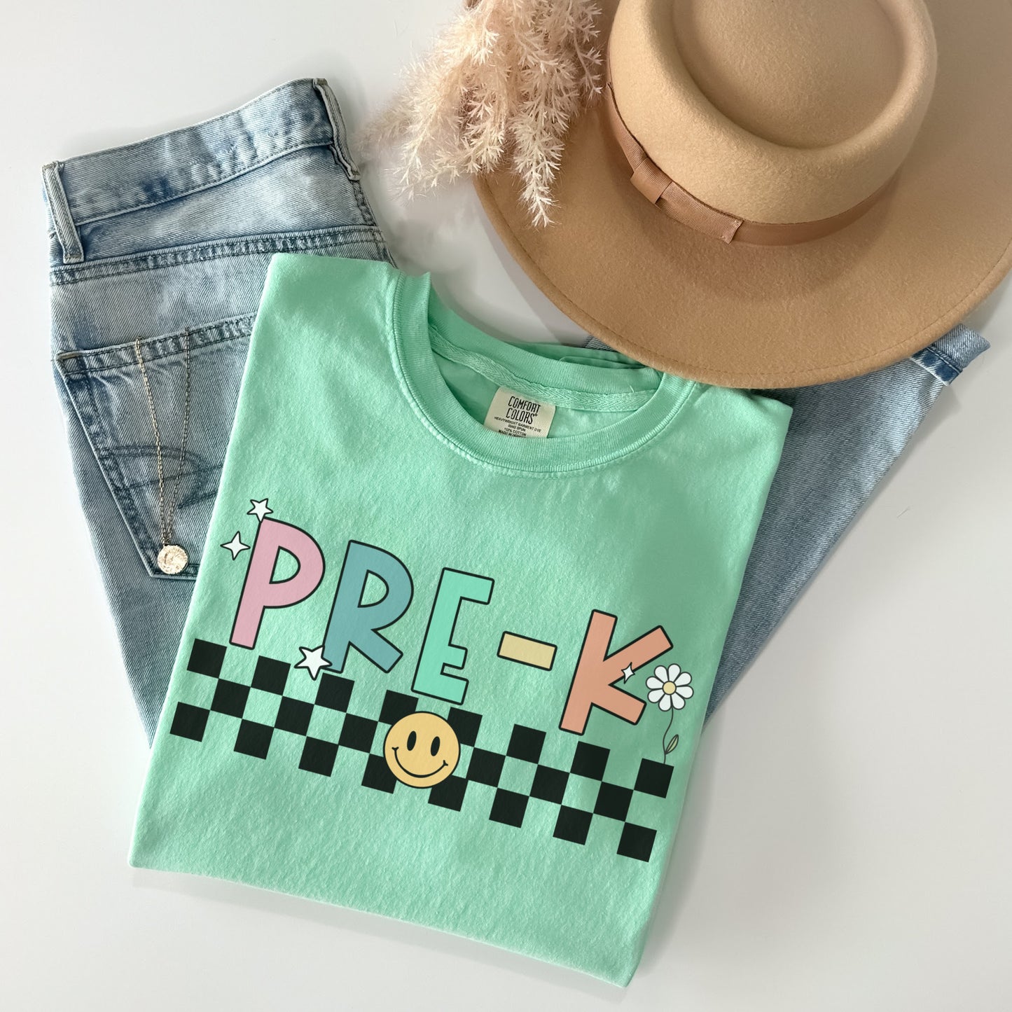 Comfort Colors® 'Checkered' Pre-K Shirt