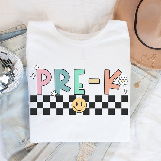 'Checkered' Pre-K Shirt