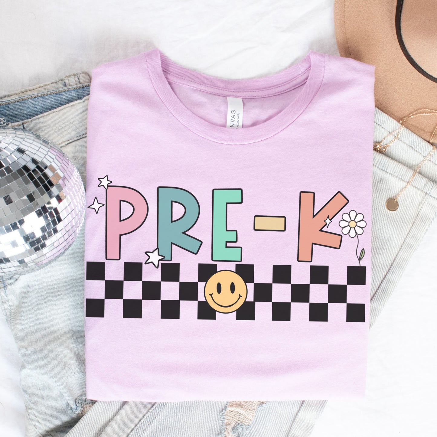 'Checkered' Pre-K Shirt