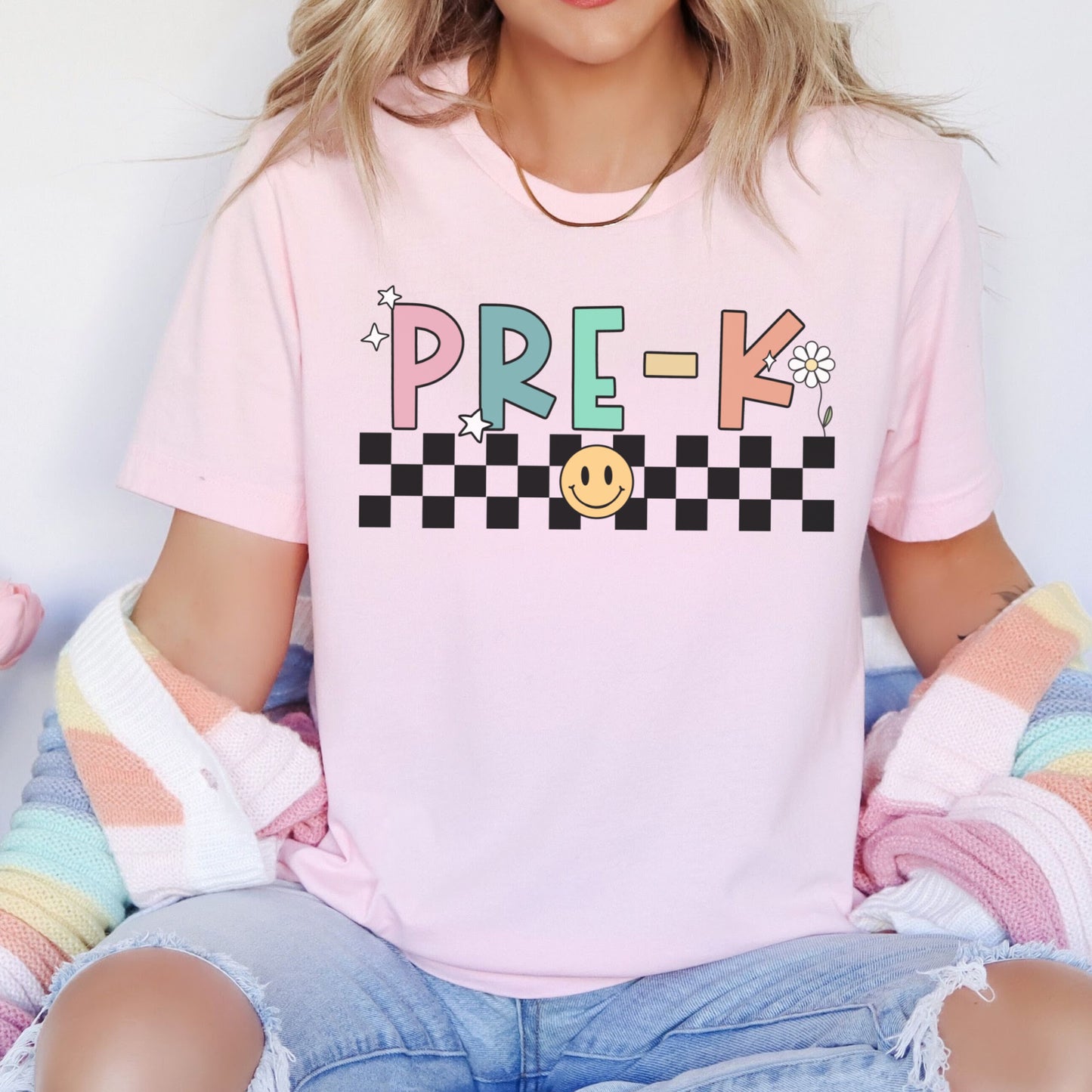 'Checkered' Pre-K Shirt