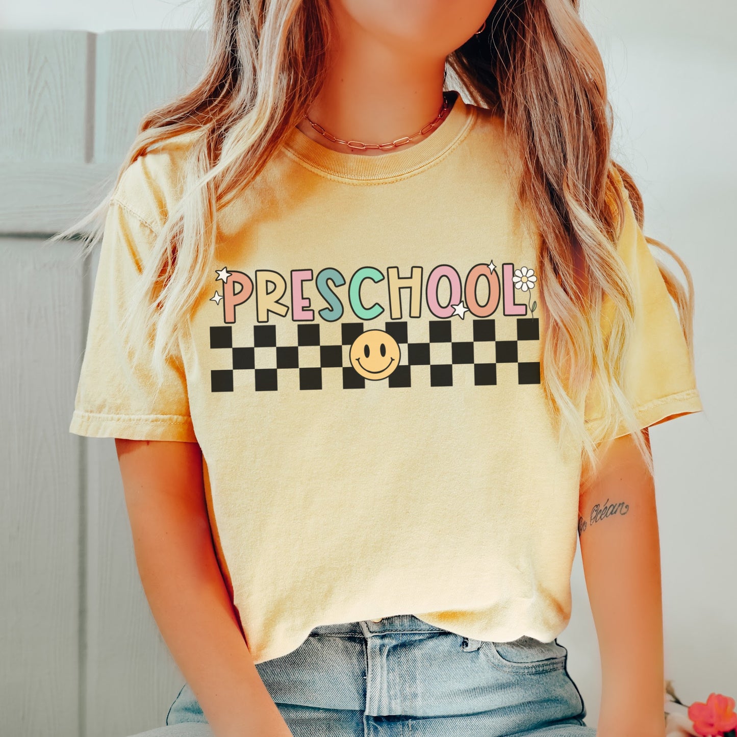 Comfort Colors® 'Checkered' Preschool Shirt