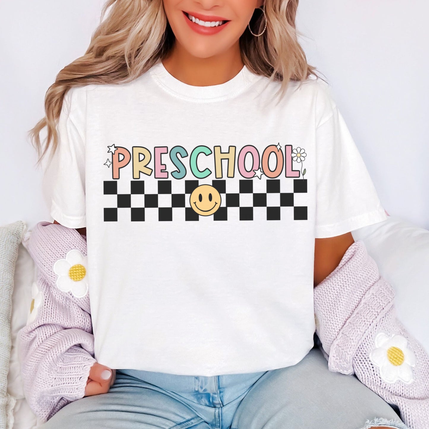 Comfort Colors® 'Checkered' Preschool Shirt