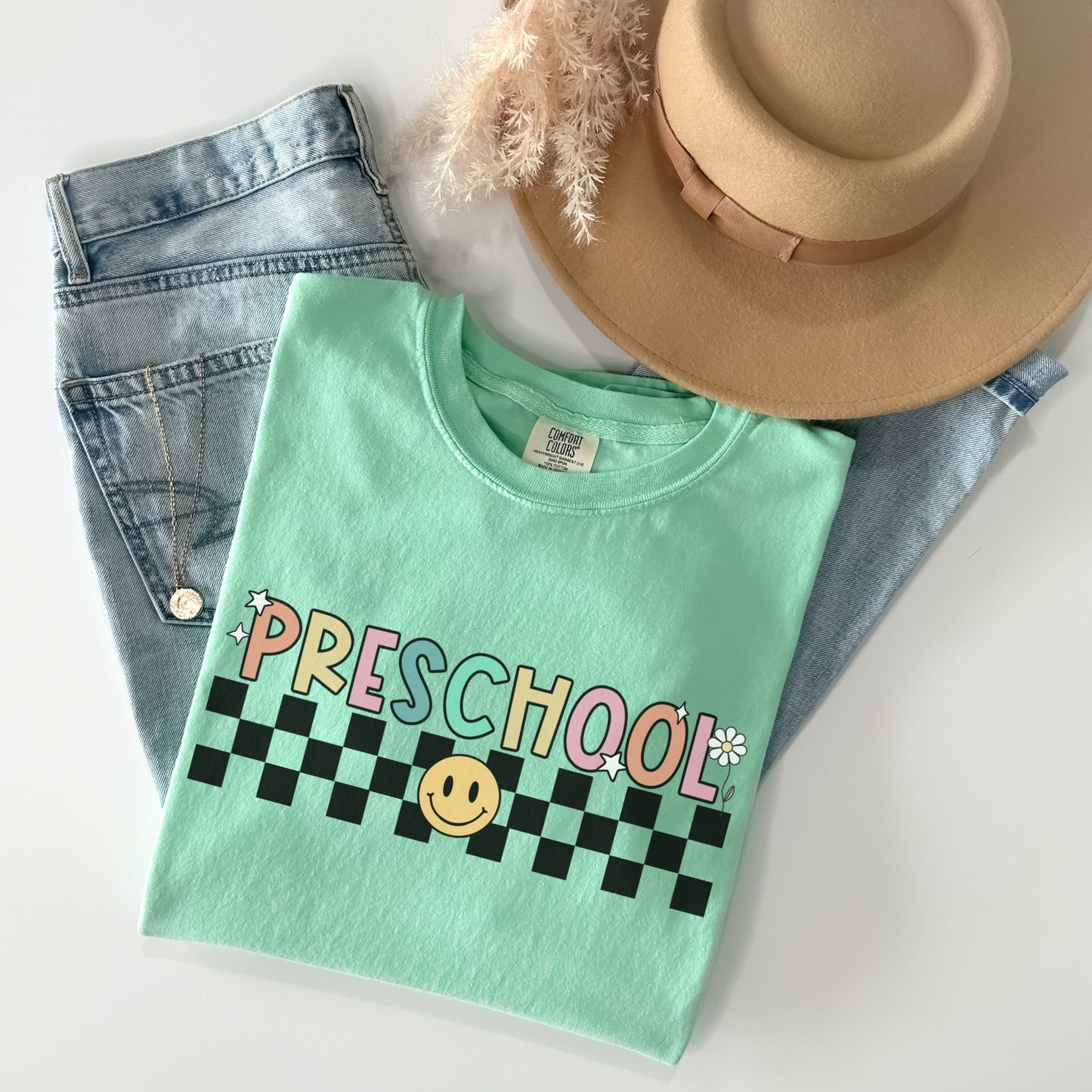 Comfort Colors® 'Checkered' Preschool Shirt