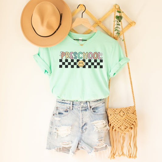 'Checkered' Preschool Shirt