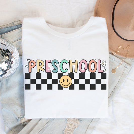 'Checkered' Preschool Shirt