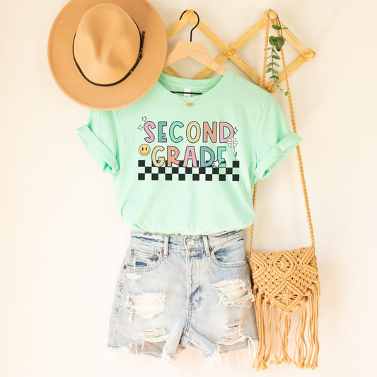 'Checkered' Second Grade Shirt