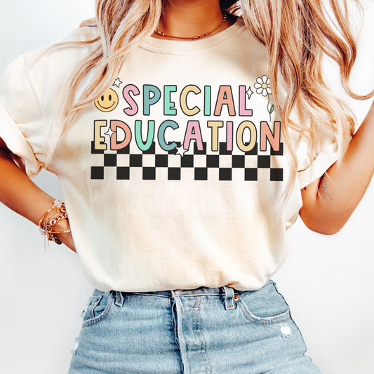 Comfort Colors® 'Checkered' Special Education Shirt