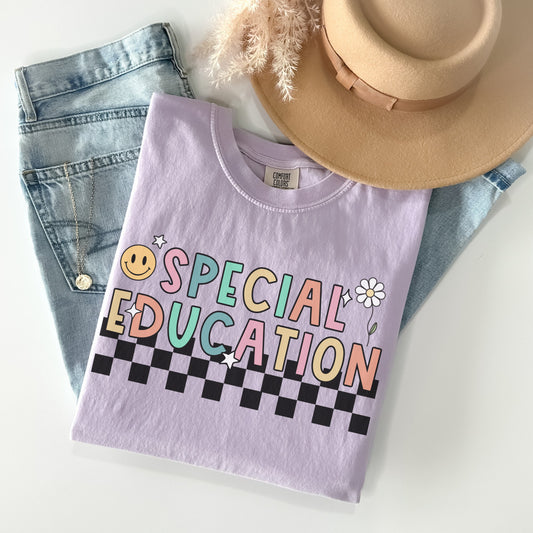 Comfort Colors® 'Checkered' Special Education Shirt