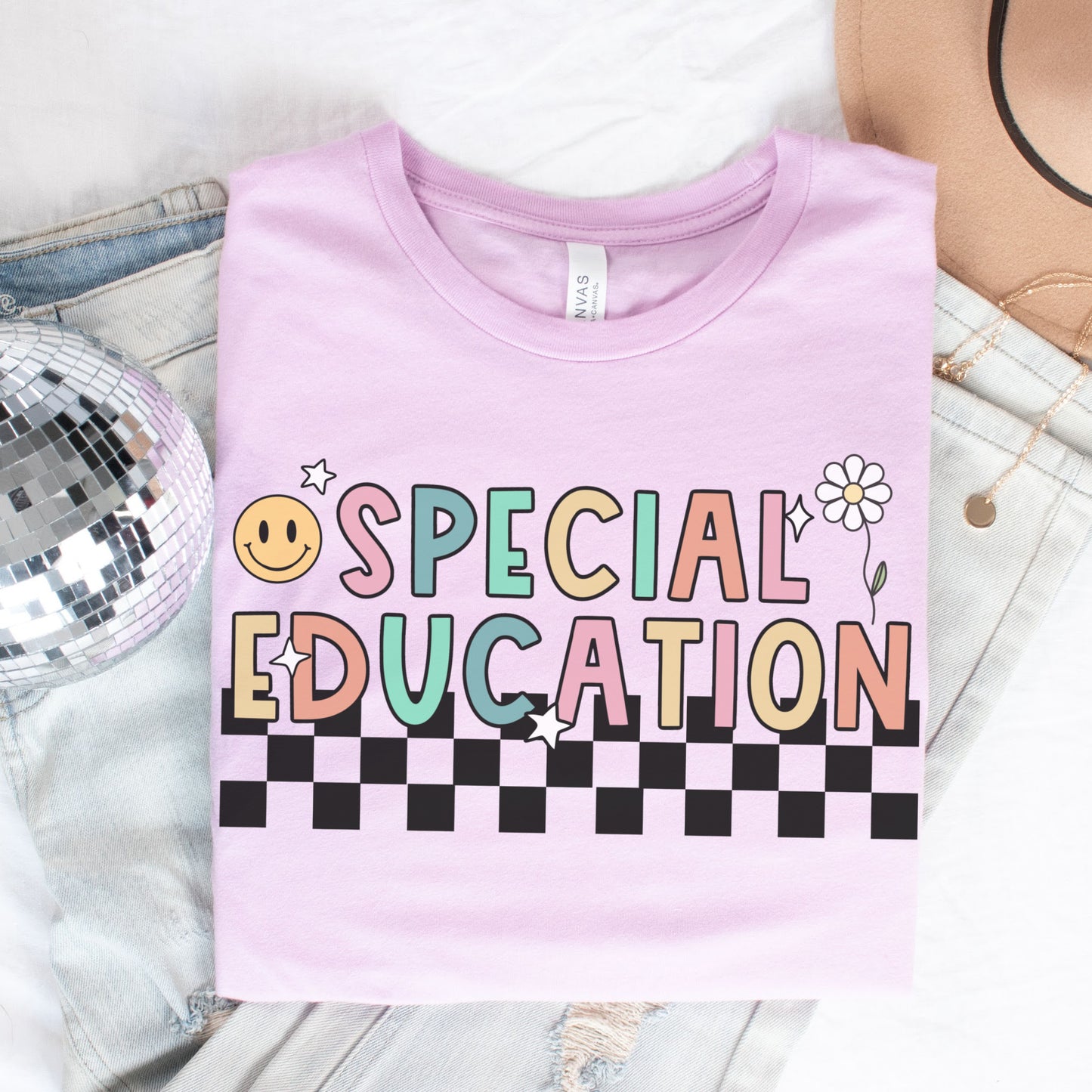 'Checkered' Special Education Shirt