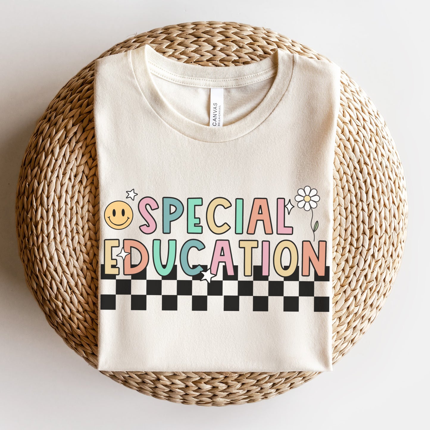 'Checkered' Special Education Shirt