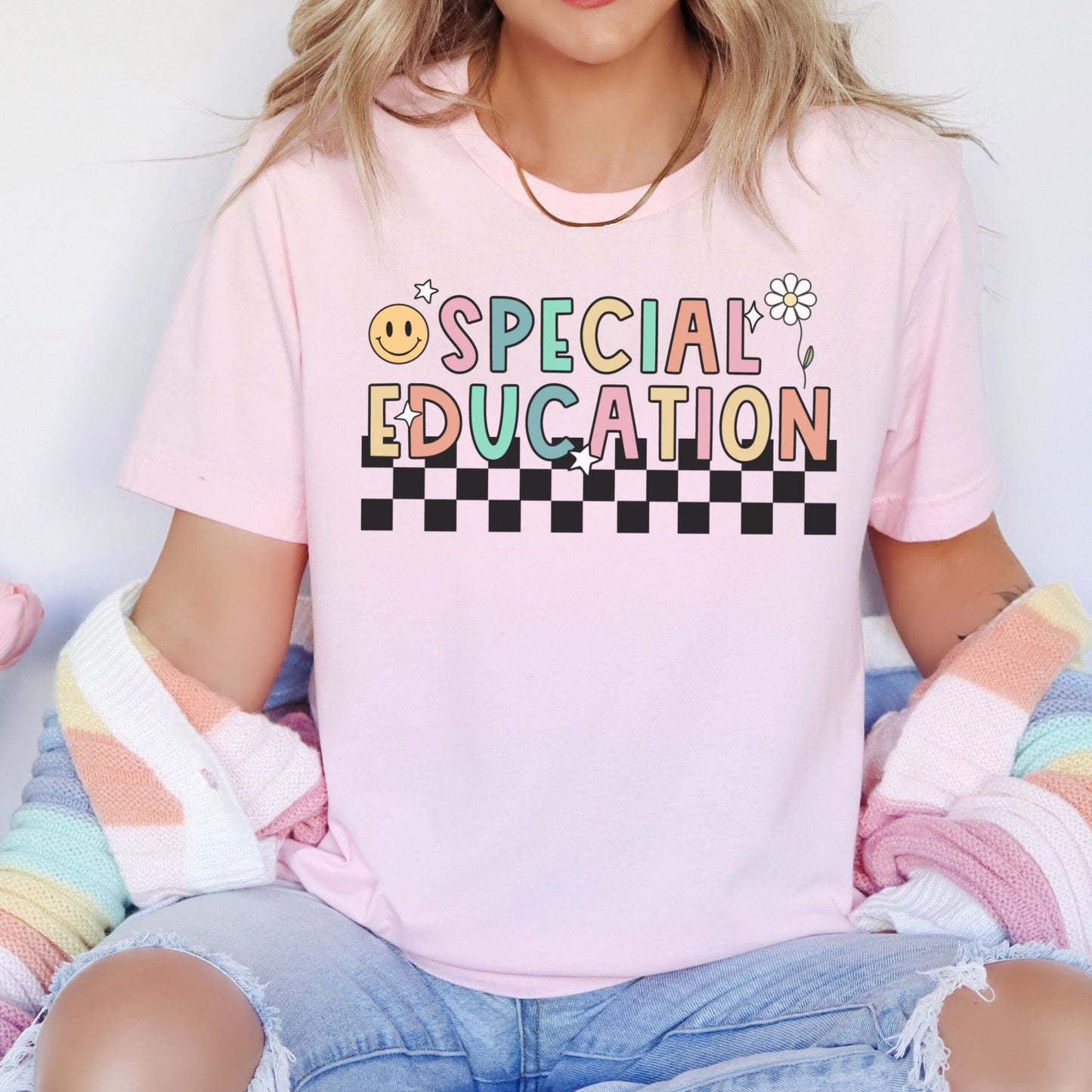 'Checkered' Special Education Shirt