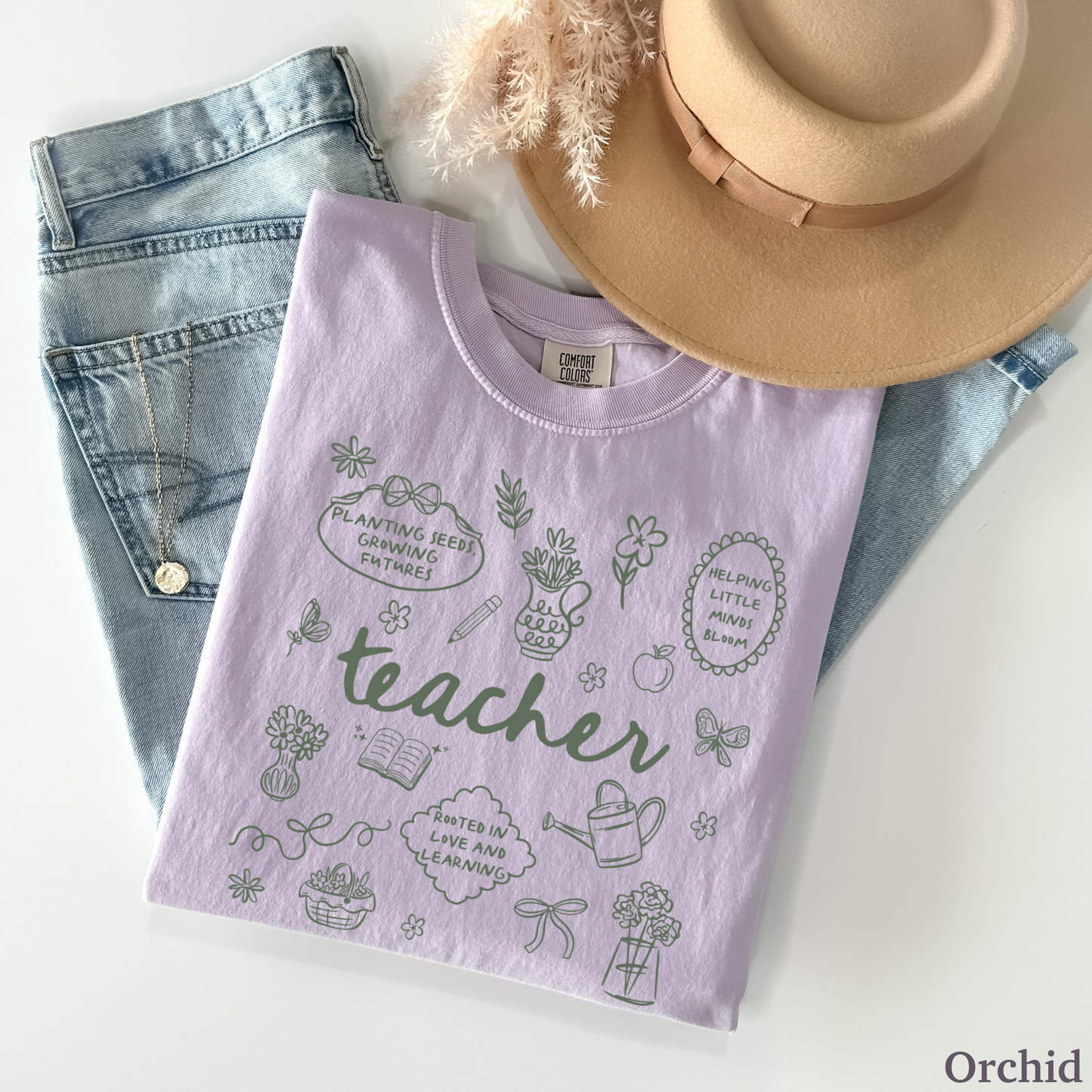 Cottagecore Teacher Shirt