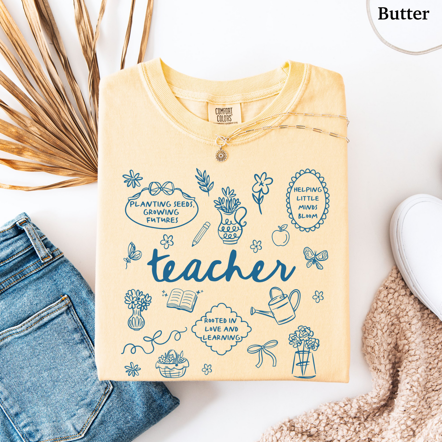 Cottagecore Teacher Shirt