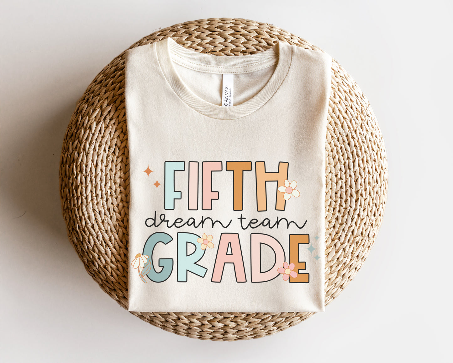 Groovy Fifth Grade Dream Team Shirt