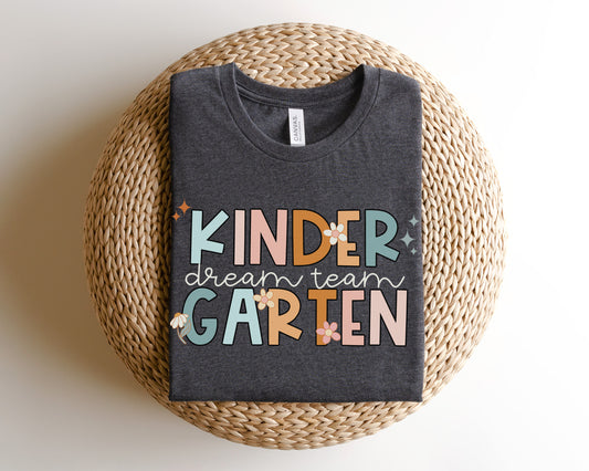 Groovy Kindergarten Dream Team Shirt