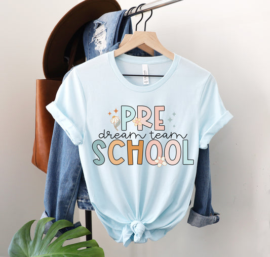 Groovy Preschool Dream Team Shirt