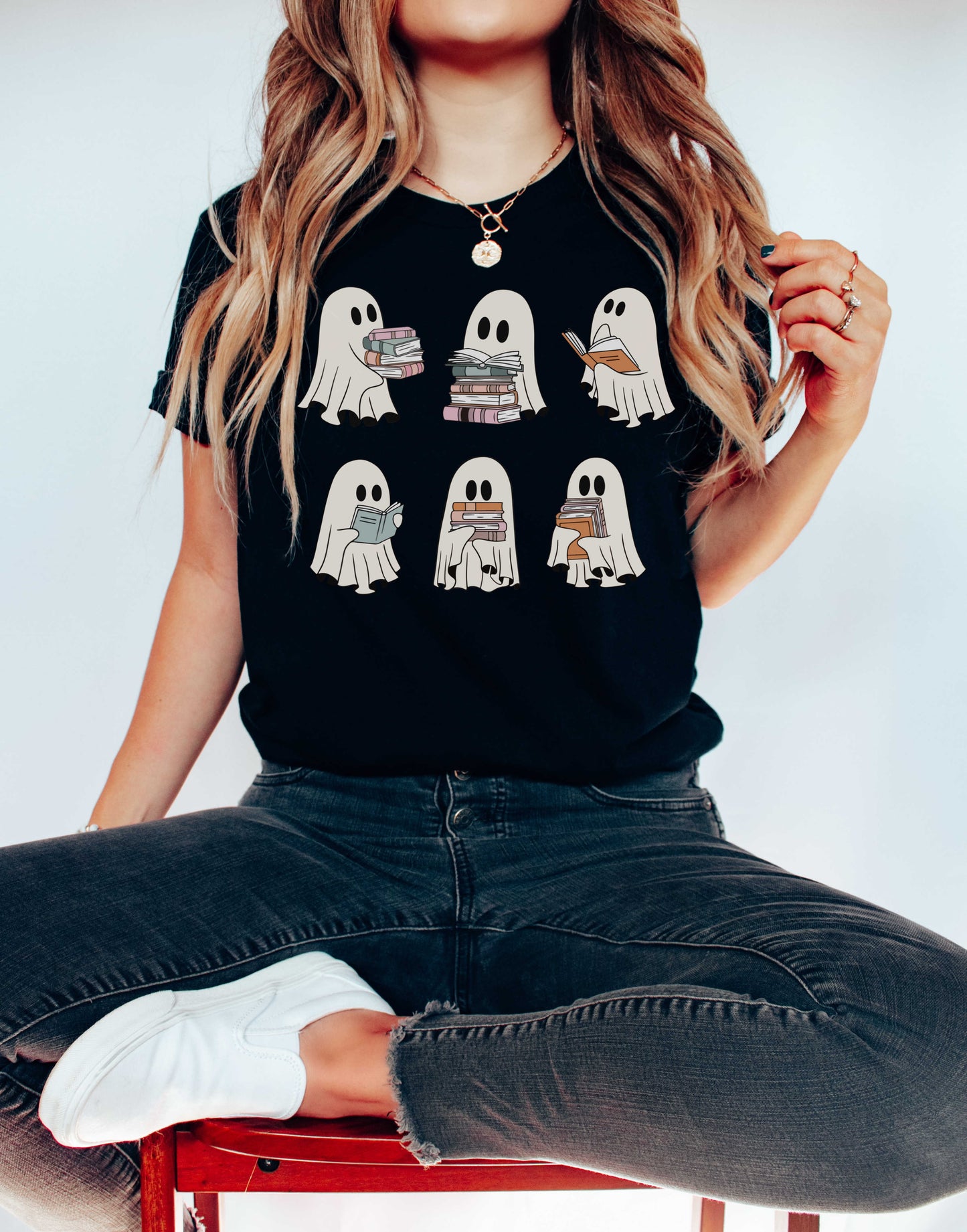 Ghosts with Books Shirt