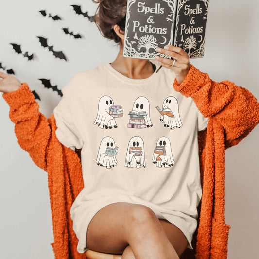 Ghosts with Books Shirt