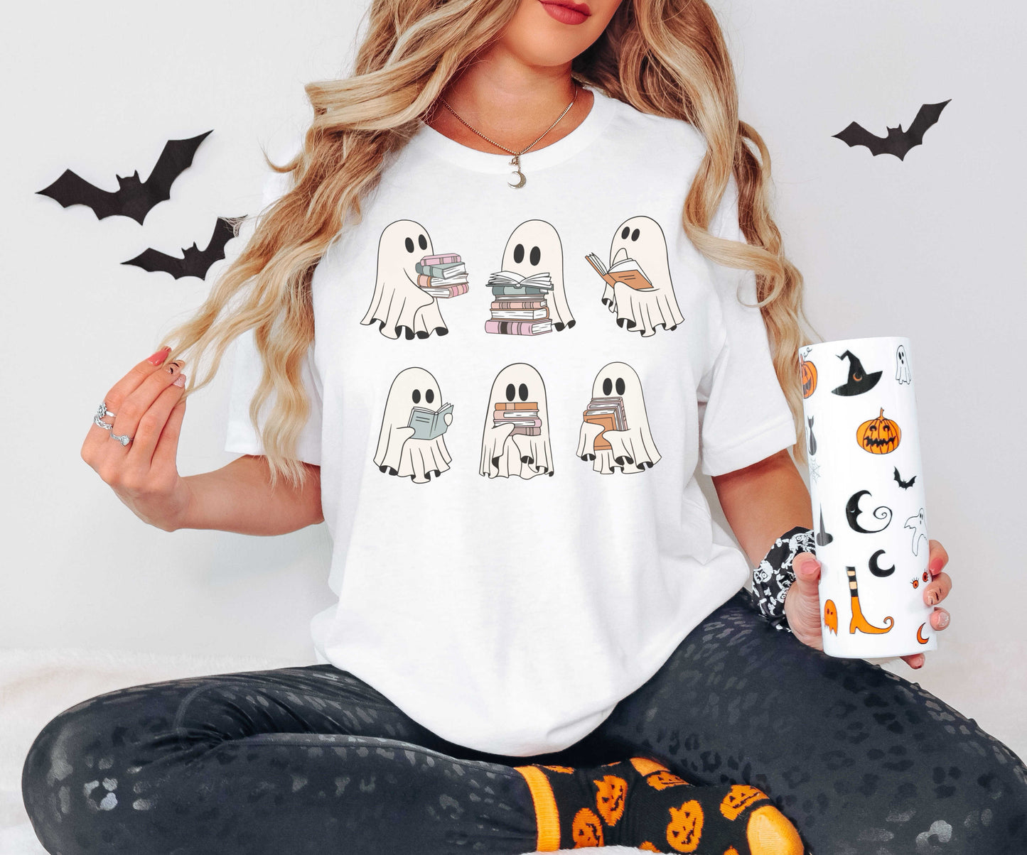 Ghosts with Books Shirt