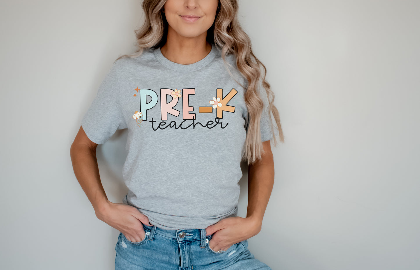 Groovy Pre-K Teacher Shirt