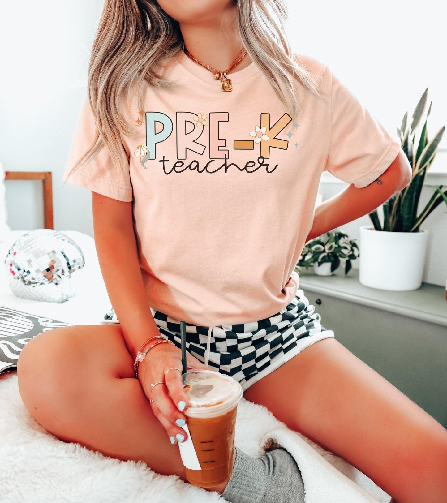 Groovy Pre-K Teacher Shirt