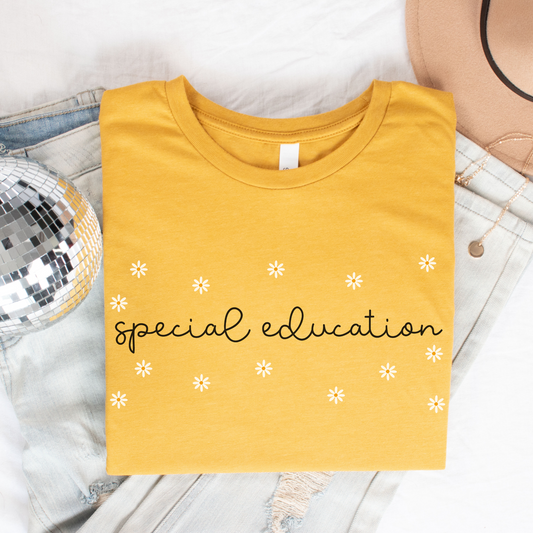 Daisies Special Education Shirt