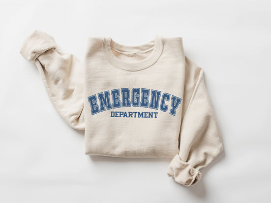 Emergency Dept Varsity Sweatshirt