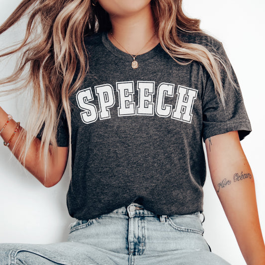 Speech Varsity Shirt