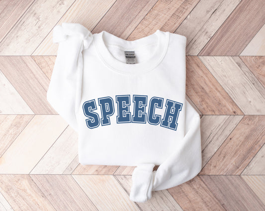 Speech Varsity Sweatshirt