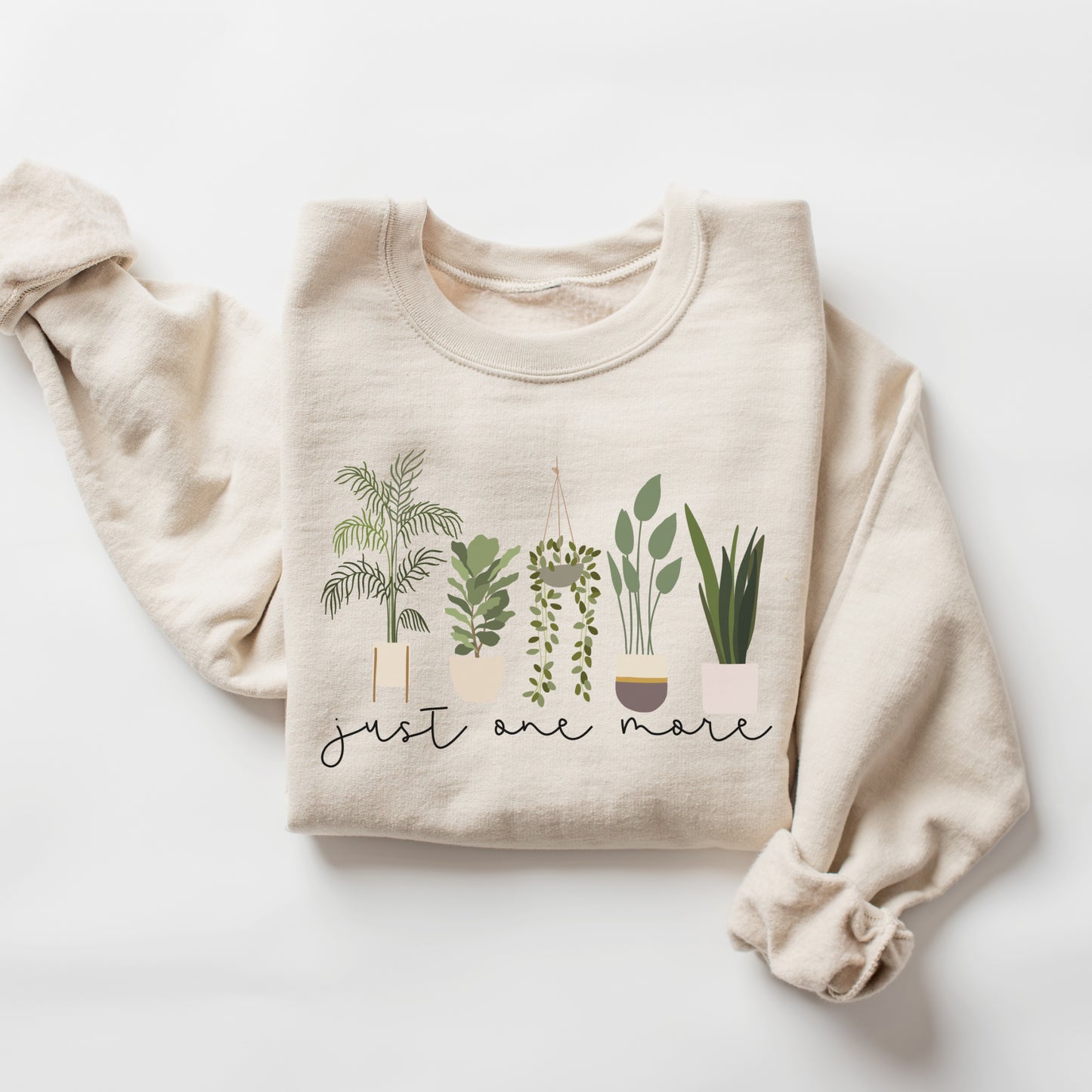 'Just One More' Plant Crewneck