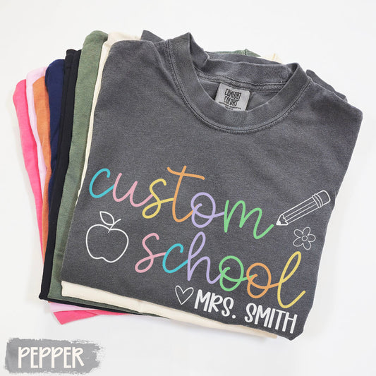 Doodles Custom School Shirt