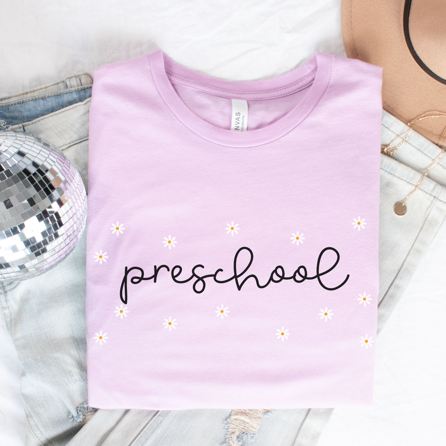 Daisies Preschool Shirt