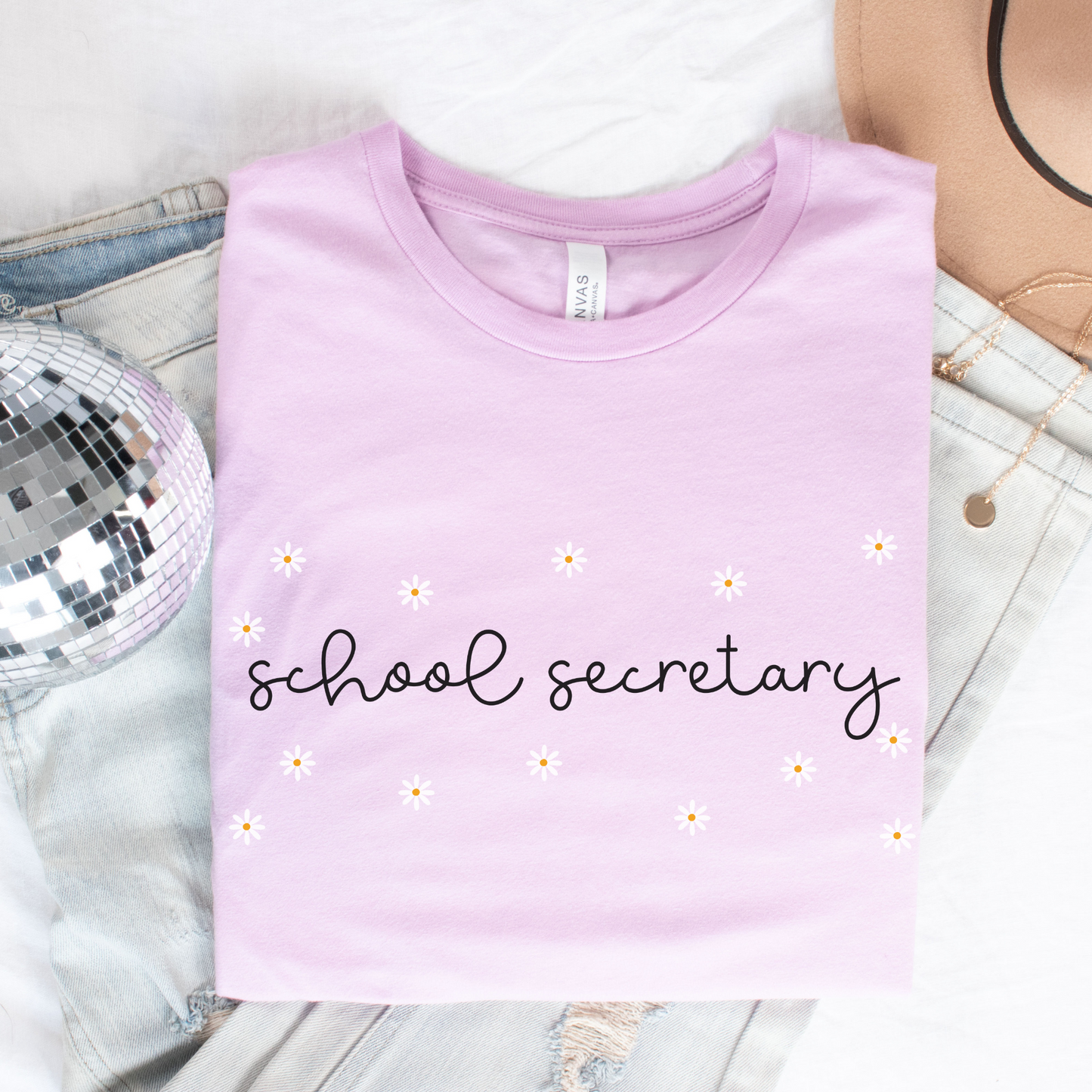 Daisies School Secretary Shirt