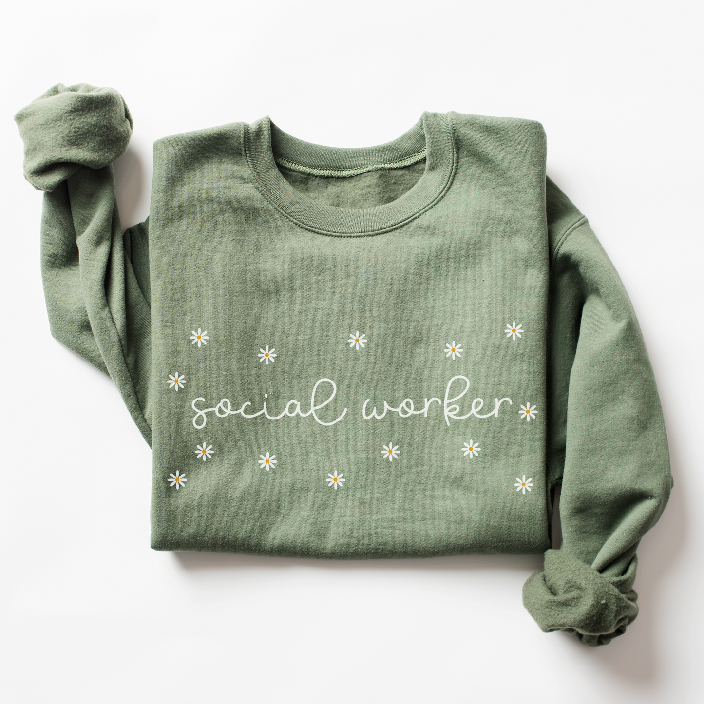 Daisies Social Work Sweatshirt