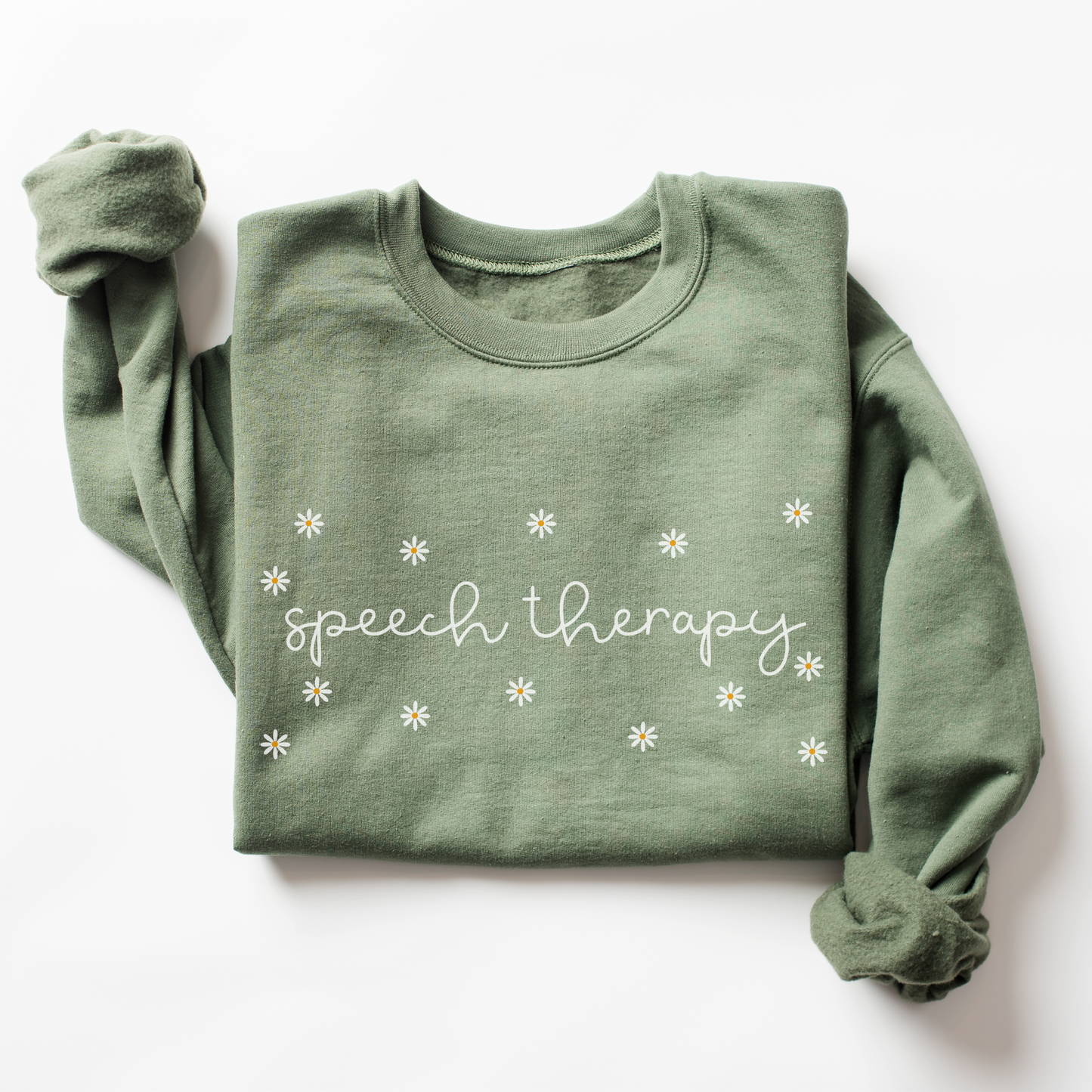 Daisies Speech Therapy Sweatshirt