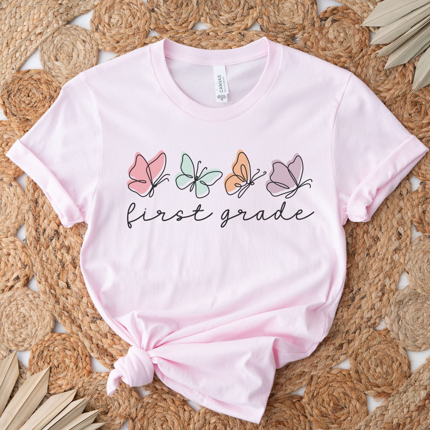 Butterflies First Grade Shirt