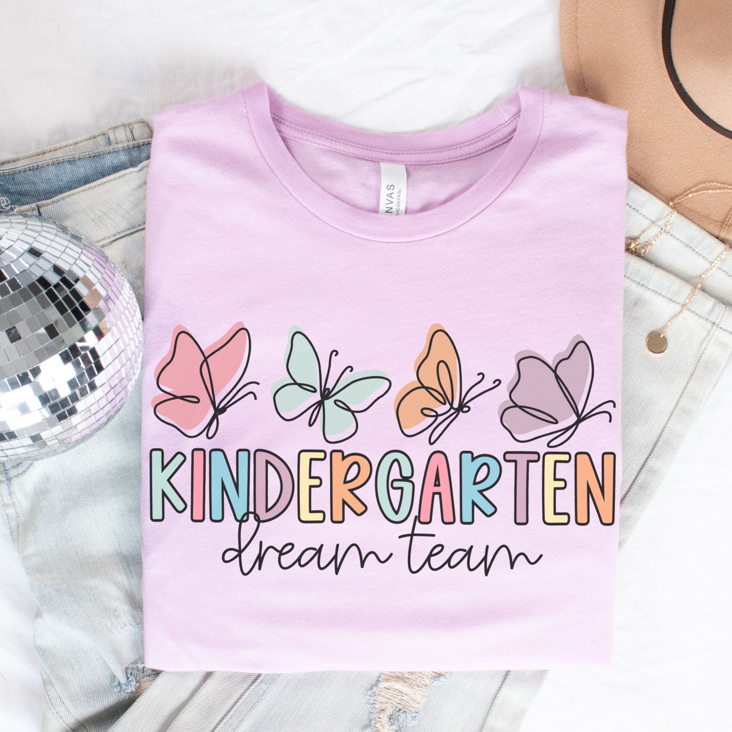 Butterflies Kindergarten Dream Team Shirt