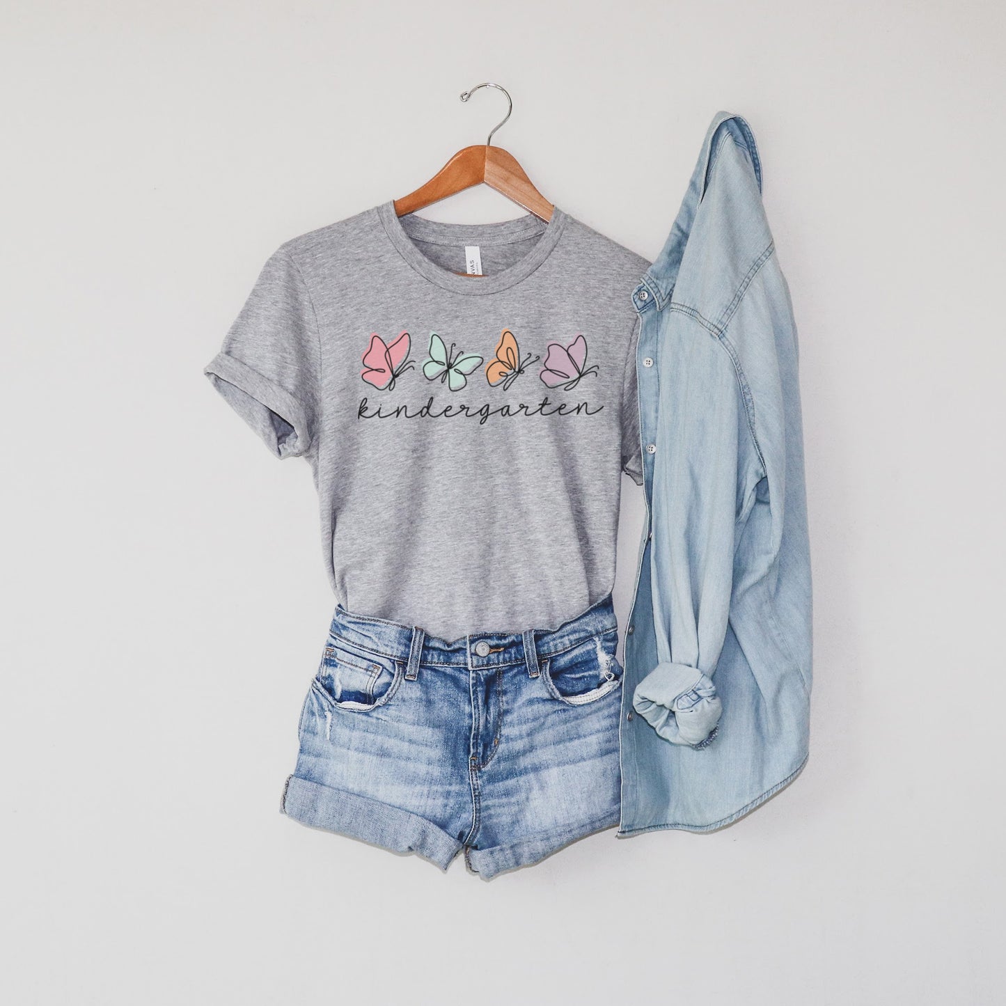 Butterflies Kindergarten Shirt