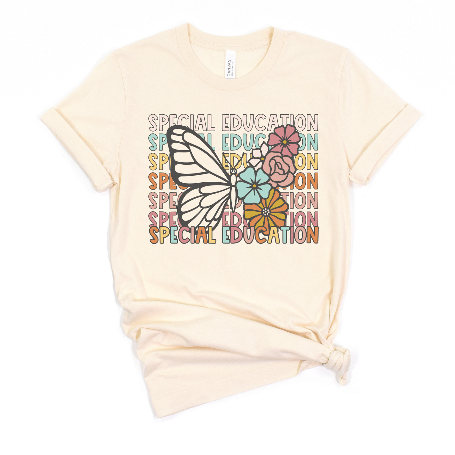 Butterfly Repeat Special Education Shirt