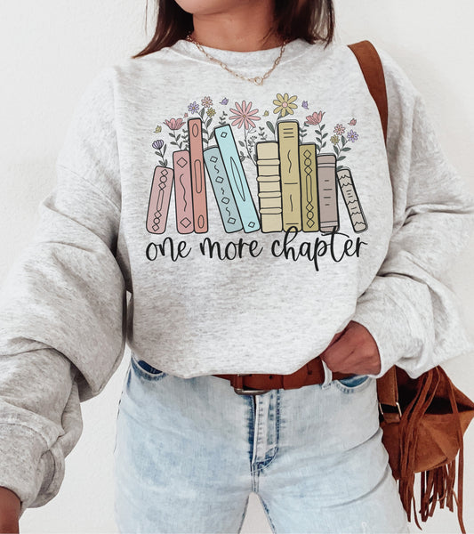 One More Chapter with Books Sweatshirt