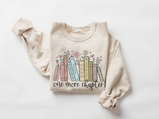 One More Chapter with Books Sweatshirt