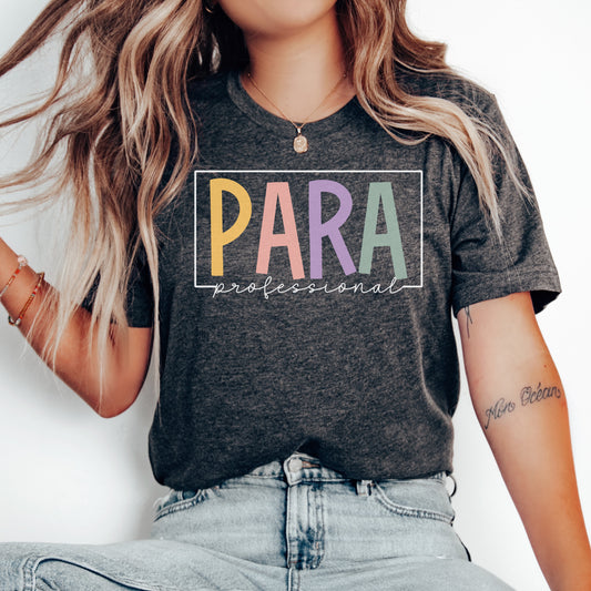 Paraprofessional Border Shirt