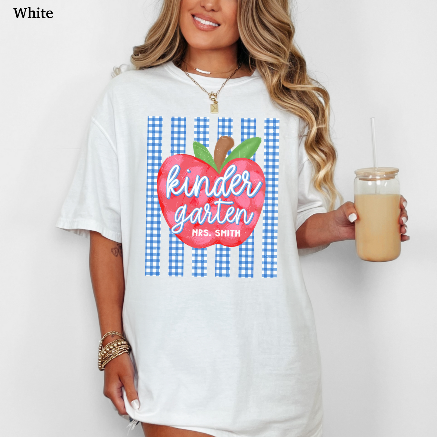 Picnic Apple Kindergarten Custom Shirt