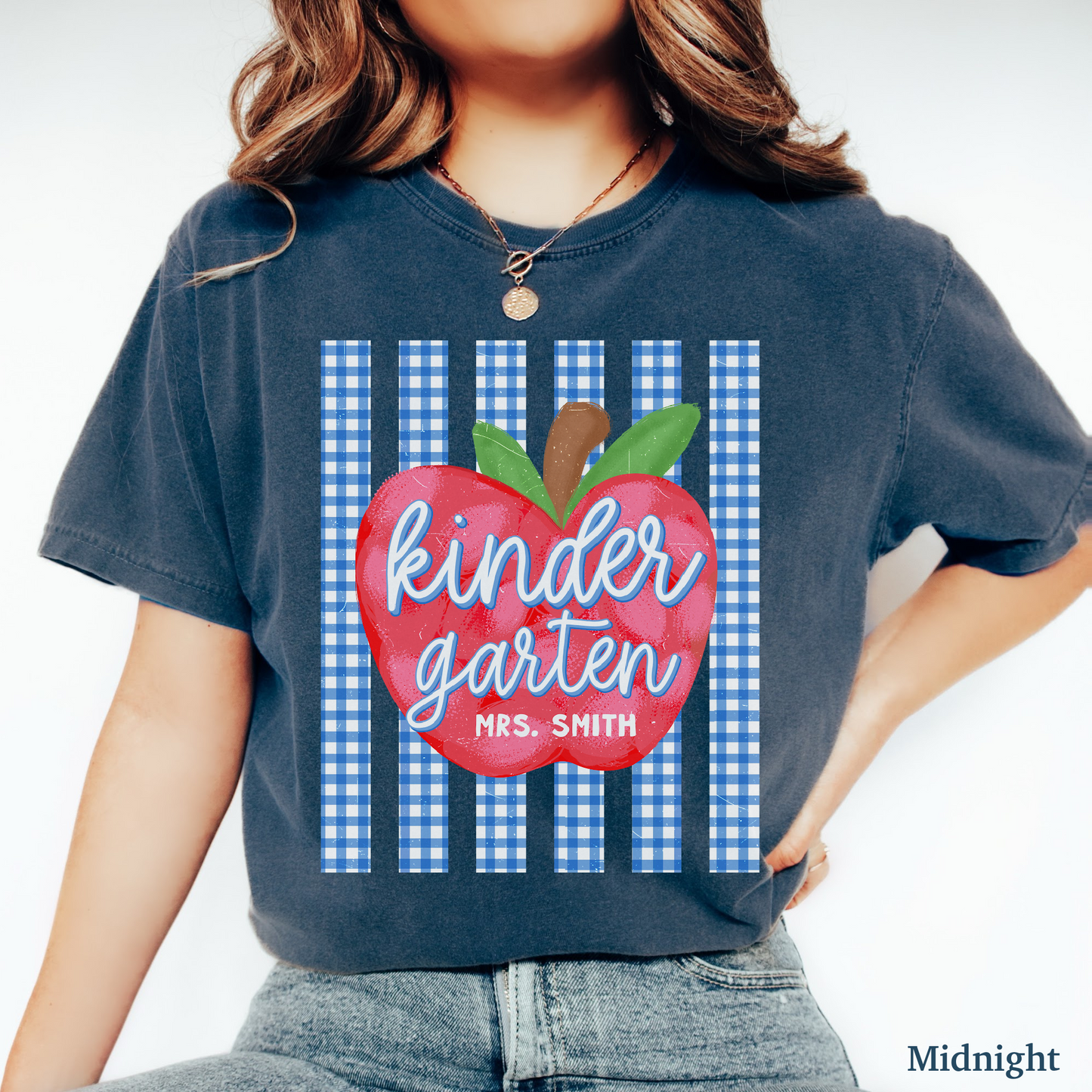 Picnic Apple Kindergarten Custom Shirt