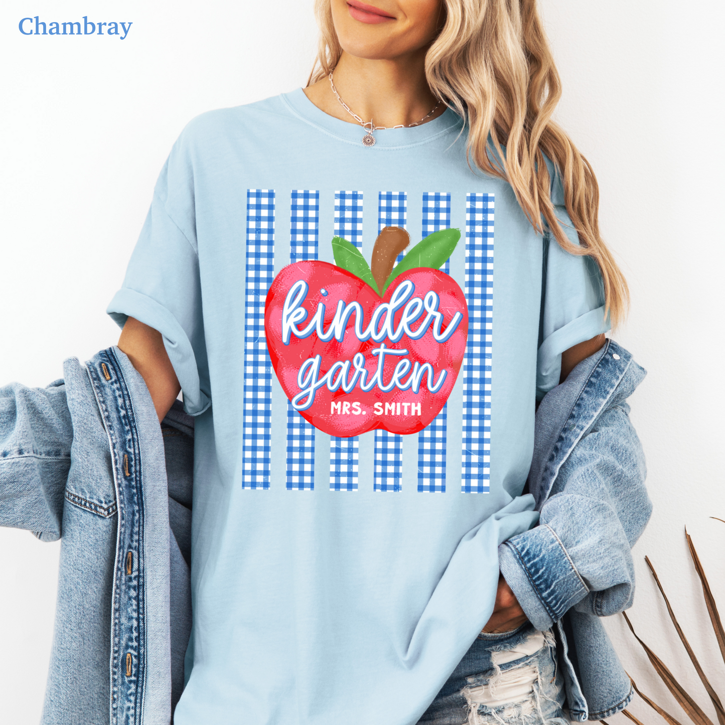 Picnic Apple Kindergarten Custom Shirt
