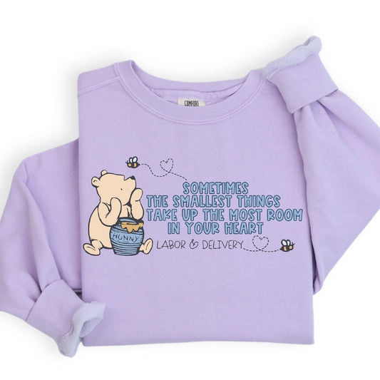 CC Pooh Labor and Delivery Sweatshirt