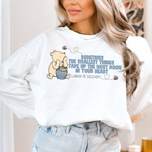 CC Pooh Labor and Delivery Sweatshirt