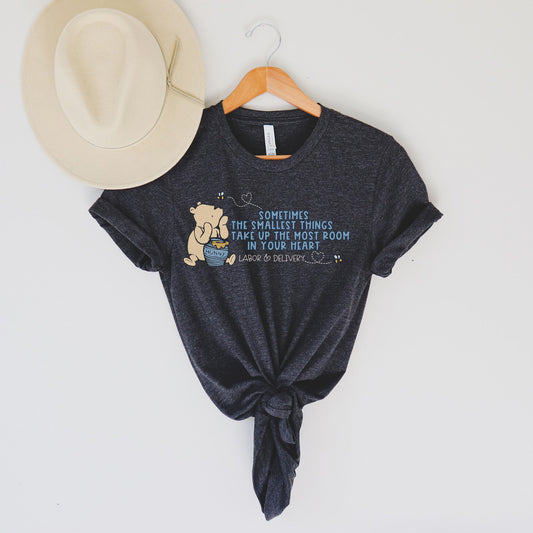 Pooh Labor and Delivery Nurse Shirt