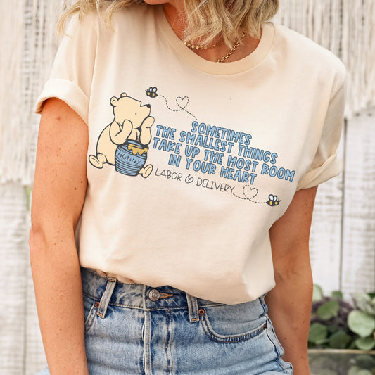 Pooh Labor and Delivery Nurse Shirt