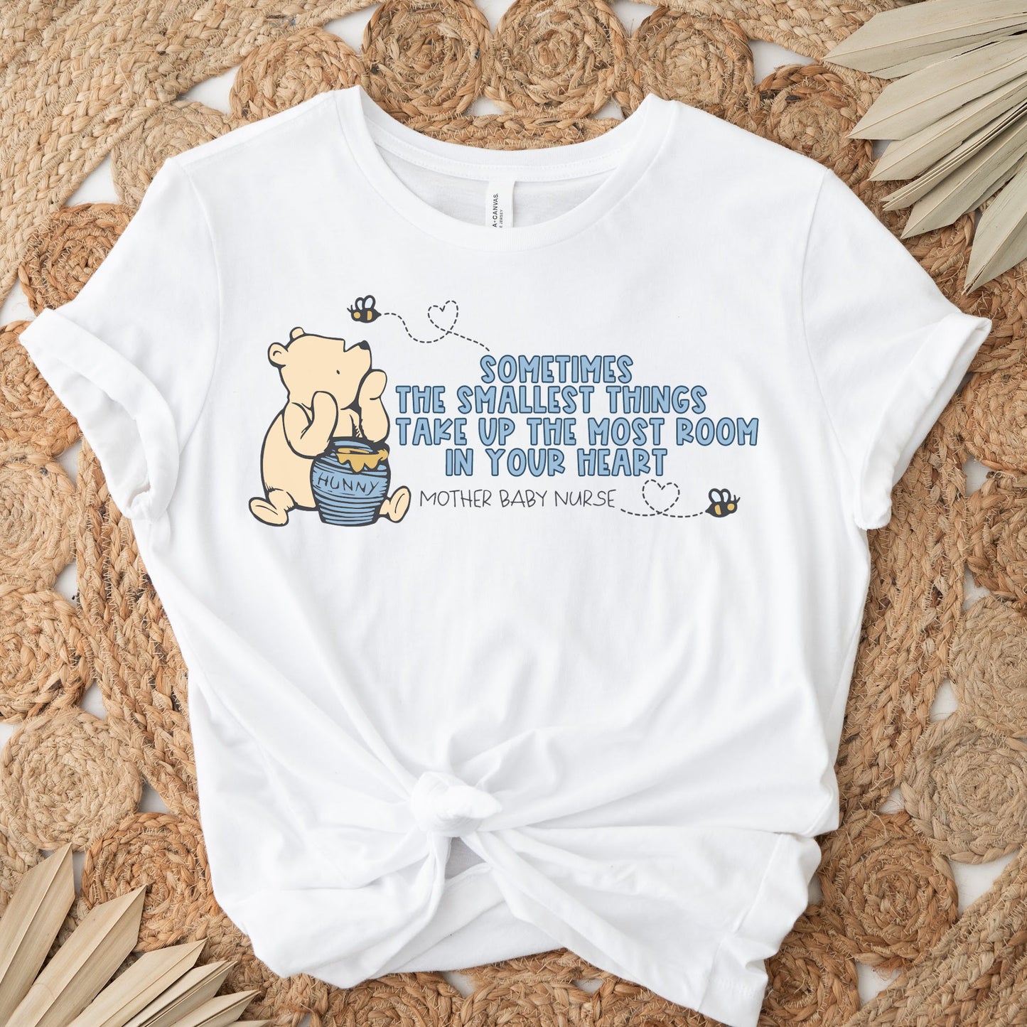 Pooh Mother Baby Nurse Shirt